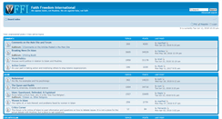 Desktop Screenshot of forum09.faithfreedom.org